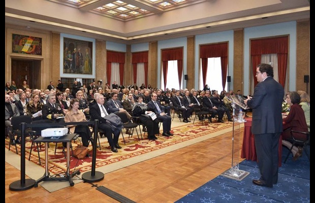 PORTUGAL: La célébration de la JID 2025 a été présidée par S. E. le ministre d'État et des finances, , et par S. E. la directrice générale de l'Autorité fiscale et douanière. Un expert en géopolitique, défense et sécurité, la directrice générale adjointe à la gestion des douanes à l'AT ont fait une allocution portant sur le thème de la journée « Une douane qui concrétise ses engagements en matière d’efficacité, de sécurité et de prospérité ».